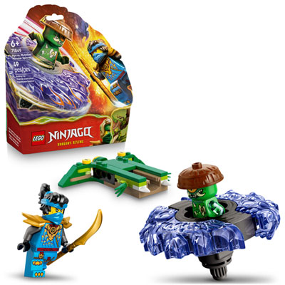Lego Ninjago : Nya Contre La Toupie Du Monstre De La Mutation - 49 Pièces (71849)