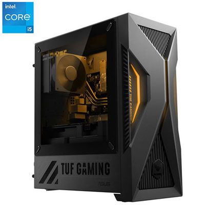 Open Box - ASUS TUF Gaming T500 Gaming PC - Solar Eclipse Grey (Intel Core i5-13420H/16GB RAM/1TB SSD/RTX 3050)