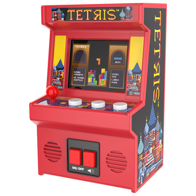 Basic Fun Mini Classics Tetris Handheld Arcade Machine