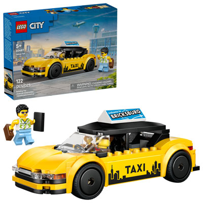 LEGO City Great Vehicles: Taxi - 122 Pieces (60487) Two great minifigures! No stickers! Overall a great buy!