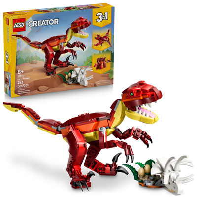 LEGO Creator: 3 in 1 Fierce Dinosaur - 283 Pieces (31379) Love