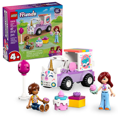LEGO Friends: Unicorn Cake Delivery Car - 67 Pieces (42675) I love lego