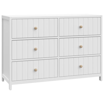 Graco Teddi 6-Drawer Kid Dresser - White