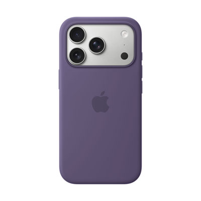 Apple Silicone Fitted Hard Shell Case with MagSafe for iPhone 17 Pro - Purple Fog