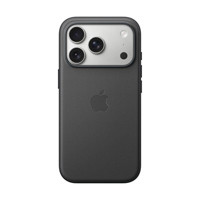 Apple TechWoven Fitted Hard Shell Case with MagSafe for iPhone 17 Pro - Black