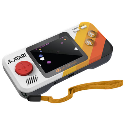 Dream Gear Uni Pocket Player Pro Atari Portable Gaming System with Travel Case