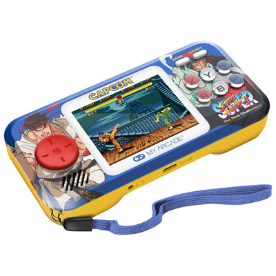 Console De Jeu Portative Uni Pocket Player Pro Super Street Fighter Ii De Dream Gear Avec Étui De Transport