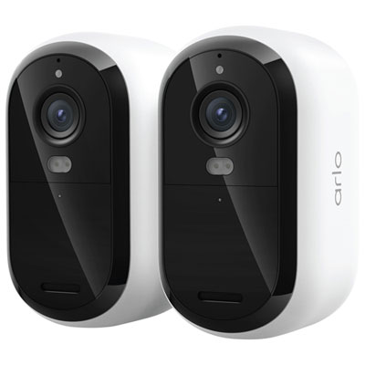 Caméra De Surveillance 2K Sans Fil 3E Génération Arlo Essential (2025) - Paquet De 2 - Blanc I absolutely love it