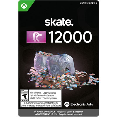 skate. - 12000 SVCC BUCKS (XBOX Series X|S) - Digital Download