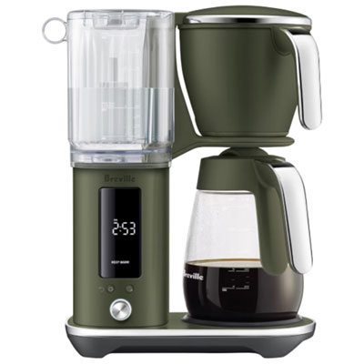 Cafetière À Filtre En Verre Luxe Glass De Breville - 12 Tasses - Tapenade D'olive