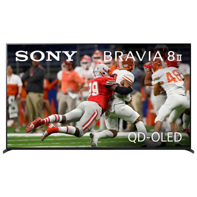 "Open Box - Sony BRAVIA 8 II 65"" XR80M2 Series 4K UHD HDR QD-OLED 120Hz Google TV Smart TV (K65XR80M2) - 2025 - Great for Movies & Gaming"