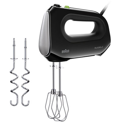 Braun MultiMix 5-Speed Hand Mixer (HM2110BK) - Black