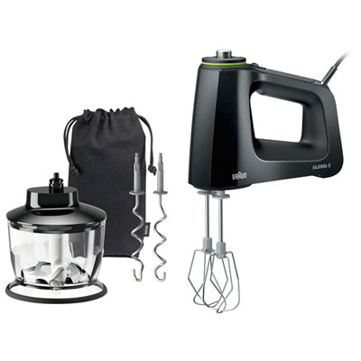 Braun MultiMix 9-Speed Hand Mixer (HM5100BK) - Black