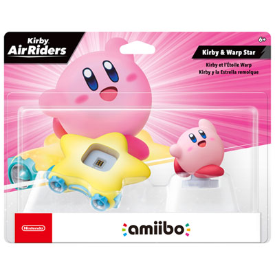 amiibo Kirby Air Riders Kirby & Warp Star Great gift