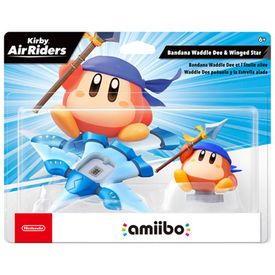 amiibo Kirby Air Riders Bandana Waddle Dee & Winged Star Love the new amibos