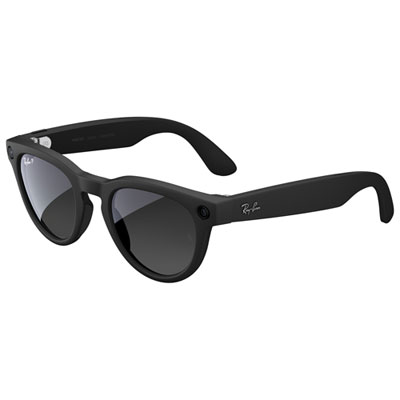 Lunettes Headliner (2E Gén) De Ray-Ban | Meta Avec Ia, Photo, Vidéo, Audio Et Messagerie - Noir Mat/graphite Dégradé Polarisé - Pont Ordinaire Great Smart Glasses for Everyday Use