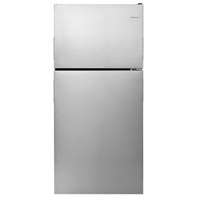 "Open Box - Amana 30"" 18.2 Cu. Ft. Top Freezer Refrigerator (ART318FFDS) - Stainless Steel - Perfect Condition"