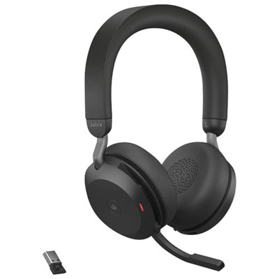 Boîte Ouverte - Casque D'écoute Bluetooth 5.2 100 % Sans Fil À Suppression Active Du Bruit Evolve2 75 Avec Micro De Jabra (27599-999-999)
