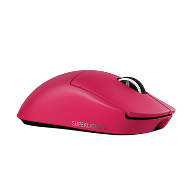Souris De Jeu Sans Fil Compacte 44 000 Ppp Pro X Superlight 2 À Capteur Hero 2 De Logitech G - Magenta I love the bright pink color