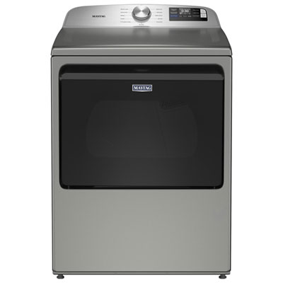 Sécheuse Électrique De 7,4 Pi³ De Maytag (Ymed6205Rr) - Argent Rayonnant