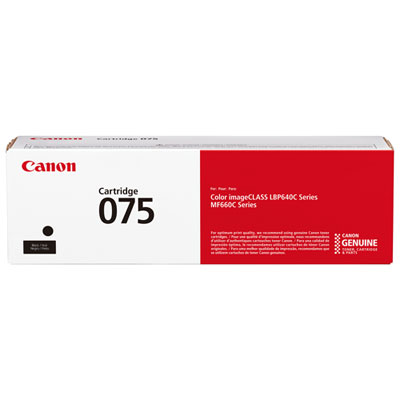 Canon 075 Black Toner (6365C001)