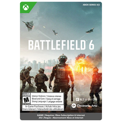 Battlefield 6 (Xbox Series X) - Digital Download Love getting games with Best Buy points from the credit card it’s like they’re free