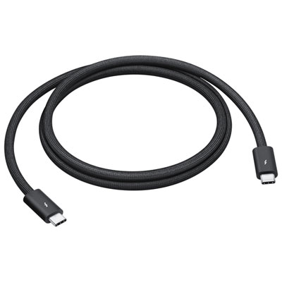 Câble Tissé Thunderbolt 5 (Usb-C) Pro De 1 M (3,28 Pi) D'apple - Noir Best of the best
