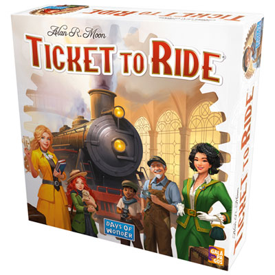 Jeu De Société Ticket To Ride Days Of Wonder - Anglais