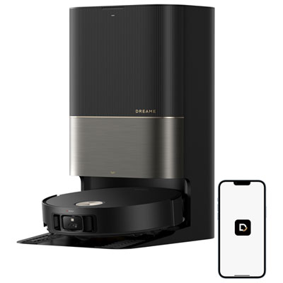 Aspirateur Robot À Vadrouille Autonettoyante À Vidange Automatique Govac 800 De Dreame - Noir Hands down the best of vacuum I have purchased!