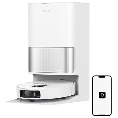 Dreame GoVac 500 Self-Cleaning & Auto-Empty Robot Vacuum & Mop - White Love it!