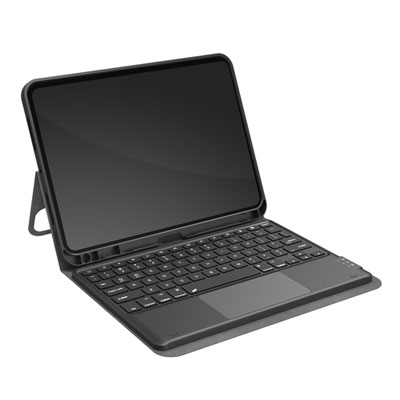 Étui-Clavier Folio Touchtype D'incipio Pour Ipad (10E Génération) - Gris Argenté