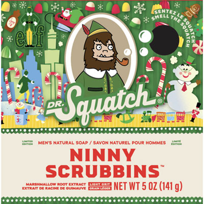 Pain De Savon Naturel Pour Hommes De Dr. Squatch - Ninny Scrubbins