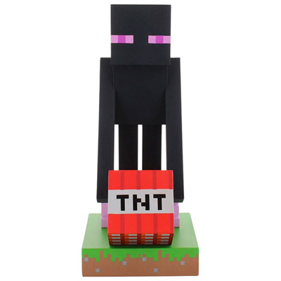 Support Pour Téléphone Et Manettes Minecraft : Enderman De Cable Guys