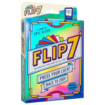 Jeu De Cartes Flip 7 2Nd Edition De Usaopoly - Anglais