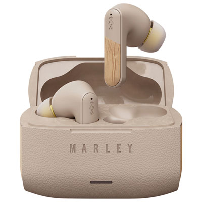 House Of Marley Trenchtown ANC In-Ear Noise Cancelling True Wireless Earbuds - Cream