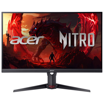 Open Box - Acer Nitro 23.8" FHD 200Hz 0.5ms GTG IPS LED FreeSync Gaming Monitor (XV240Y) - Black