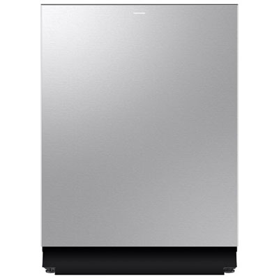 Boîte Ouverte - Lave-Vaisselle Encastrable 24 Po 38 Db Avec Lavage Ia, Porte À Ouverture Automatique Et Troisième Panier De Samsung - Acier Inoxydable - Endommagé