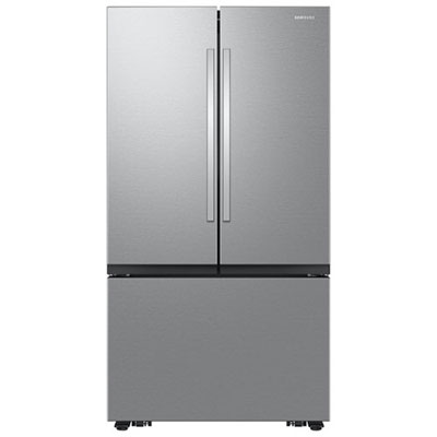 "Open Box - Samsung 36"" 31.5 Cu. Ft. French Door Refrigerator w/ Ice Dispenser (RF32CG5100SRAA) - SS - Scratch & Dent"
