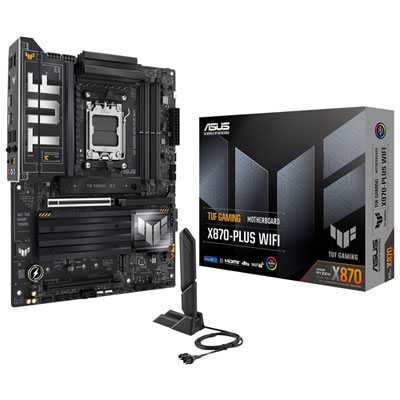 ASUS TUF GAMING X870-PLUS Wi-Fi 7 ATX AM5 Motherboard for AMD Ryzen 9000/8000/7000 Series CPUs One of the best mobos i ve ever had!
