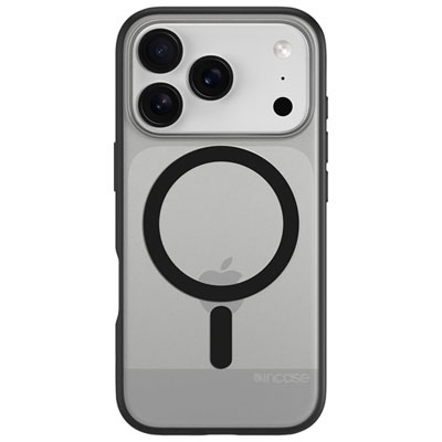 Incase Designs Fitted Hard Shell Case with MagSafe for iPhone 17 Pro - Black Translucent