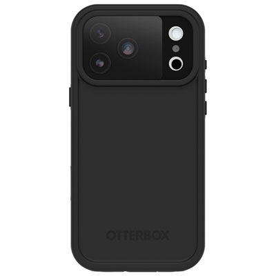OtterBox Frē Series Fitted Hard Shell Case with MagSafe for iPhone 17 Pro Max - Black Best built Fre for iPhone so far