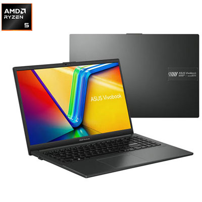 Boîte Ouverte - Portable 15,6 Po Vivobook Go 15 D'asus - Noir Mixte (Ryzen 5 7520U D'amd/ram 16 Go/ssd 512 Go/windows 11 Famille)