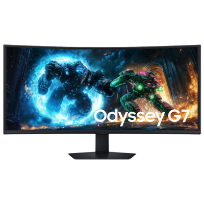 Samsung 40" 4K Ultra HD 180Hz 1ms GTG Curved VA LED FreeSync Gaming Monitor (LS40FG756ENXZA) - Black