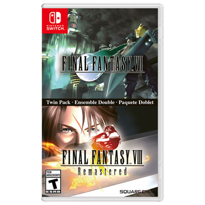Final Fantasy VII & VIII: Remastered - Twin Pack Edition (Switch) Saw this at my local Best Buy and I knew I had to grab it as this is old school nostalgia for anyone