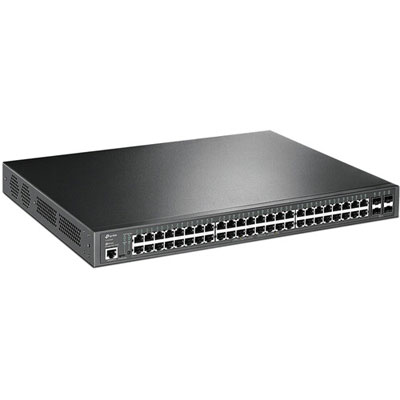 Boîte Ouverte - Commutateur Géré Gigabit Conforme Poe+ À 48 Ports Jetstream De Tp-Link Avec Sfp (Tl-Sg3452P)