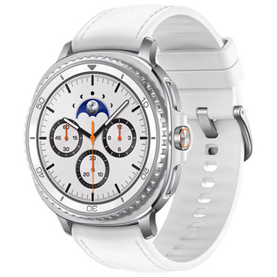 Boîte Ouverte - Montre Intelligente Lte Galaxy Watch8 Classic De 46 Mm De Samsung - Blanc