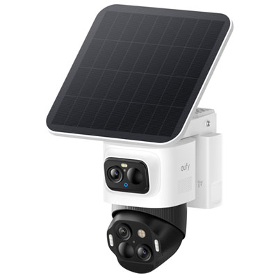 Eufy eufyCam S4 Solo 4K Wire-Free Outdoor IP Camera - Black/White