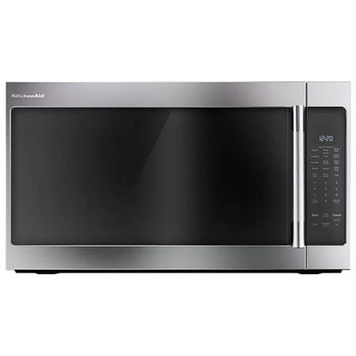Micro-Ondes À Hotte Intégrée De Kitchenaid - 2,1 Pi³ - Acier Inoxydable Printshield Best microwave ever