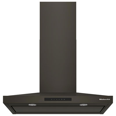 KitchenAid 36" Wall Mount Range Hood (KVWC736SBE) - Black Ore