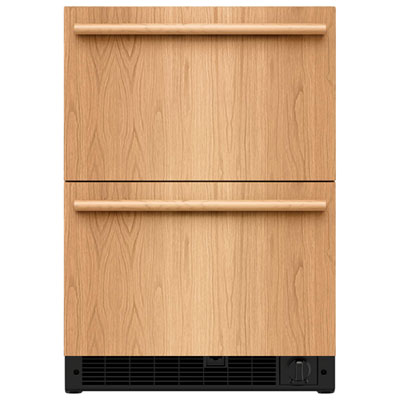 KitchenAid Undercounter Double-Drawer 4.2 Cu. Ft. Built-In Bar Fridge (KUCT524SPA) - Panel Ready